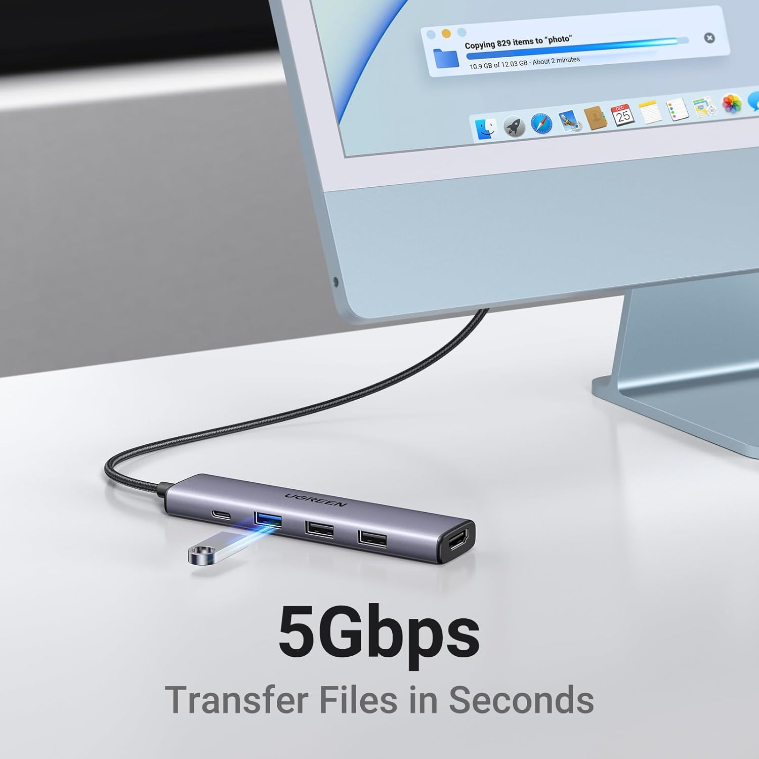 Ugreen CM478 USB-C to HDMI HUB Adapter Ugreen CM478 USB-C to HDMI HUB Adapter